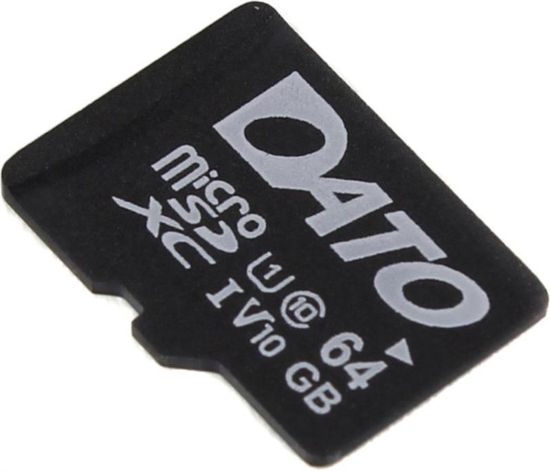  Зображення Карта пам`ятi MicroSDXC 64GB UHS-I Class 10 Dato (DTTF064GUIC10) 